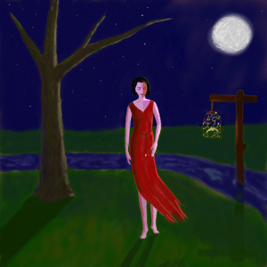 Night Spirits Nightbird drawing